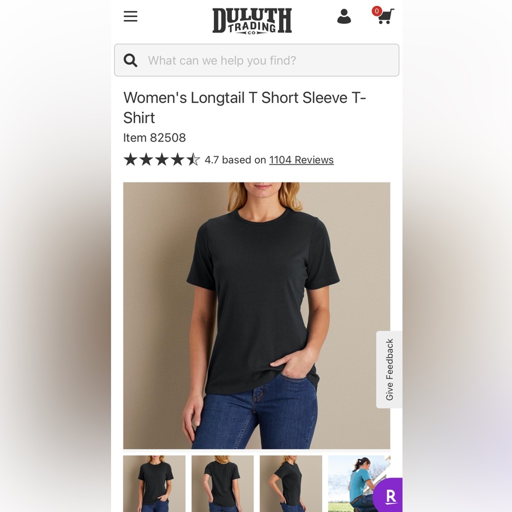 4 Duluth Trading Company 2XL Brand New short sleeve T shirts.